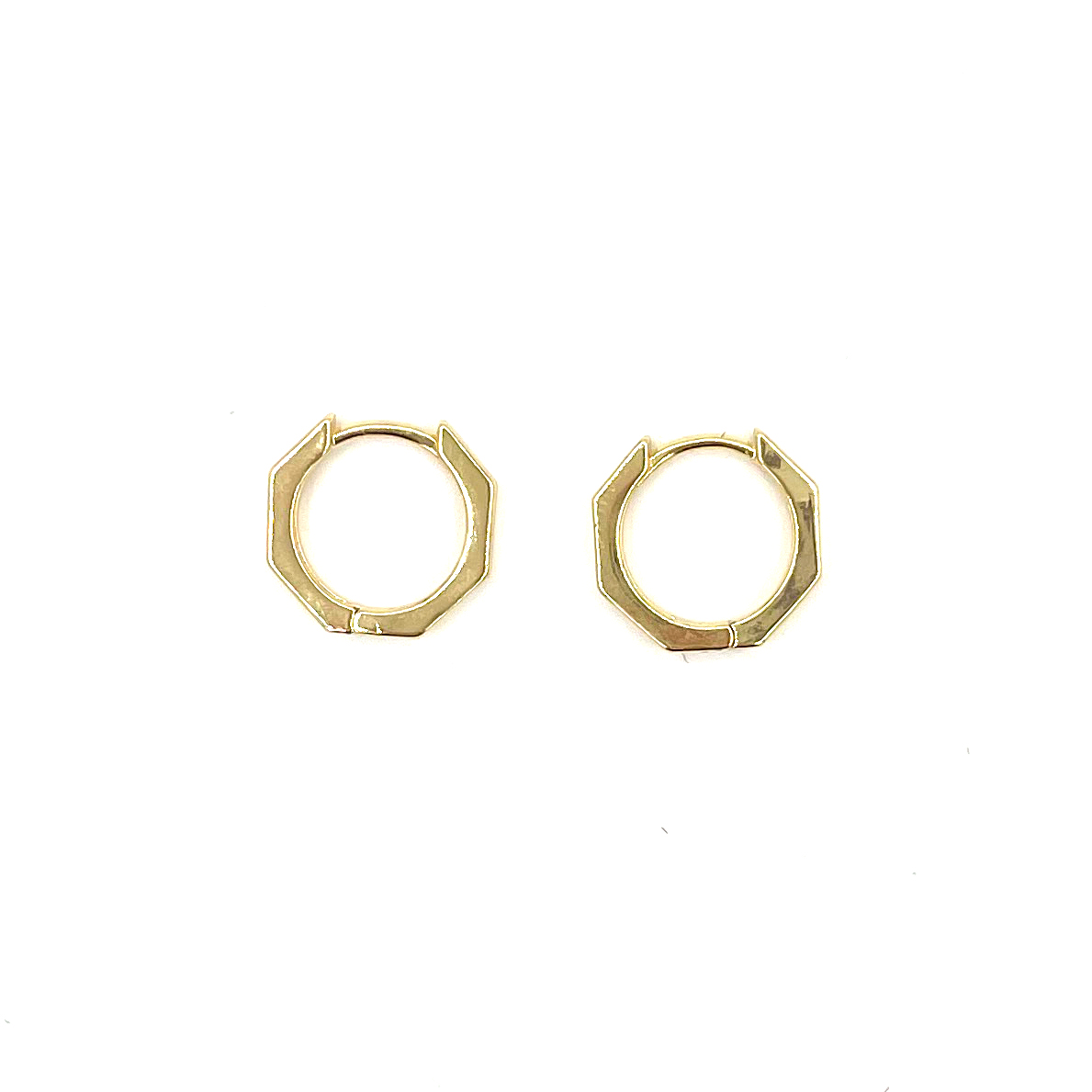 Gold fine earrings